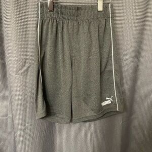 Puma Men's Charcoal Athletic Shorts